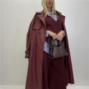 completo con pantalone palazzo e gilet incrociato couple